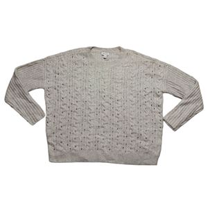 Nordstrom Sweater Size S Grey